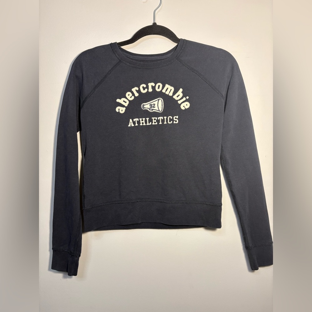 Abercrombie & Fitch Navy Crew Neck Sweater